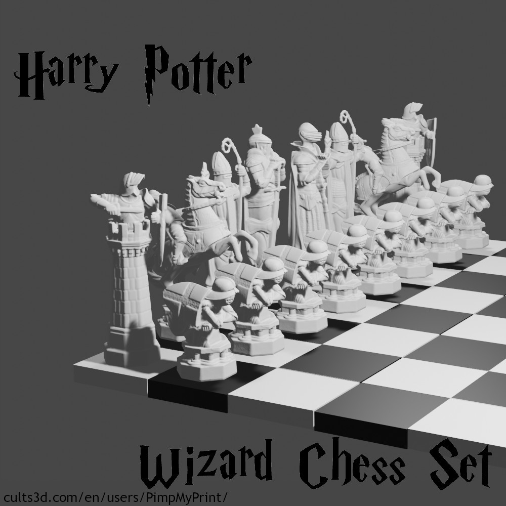 Chessboard for Harry Potter Wizard Chess Set