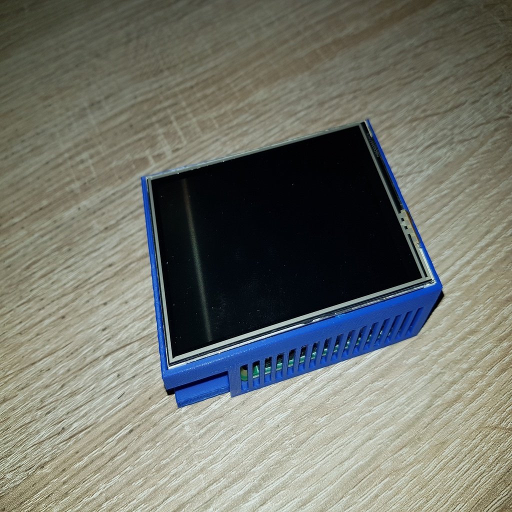 Raspberry Pi Zero Waveshare 3.5 inch LCD case