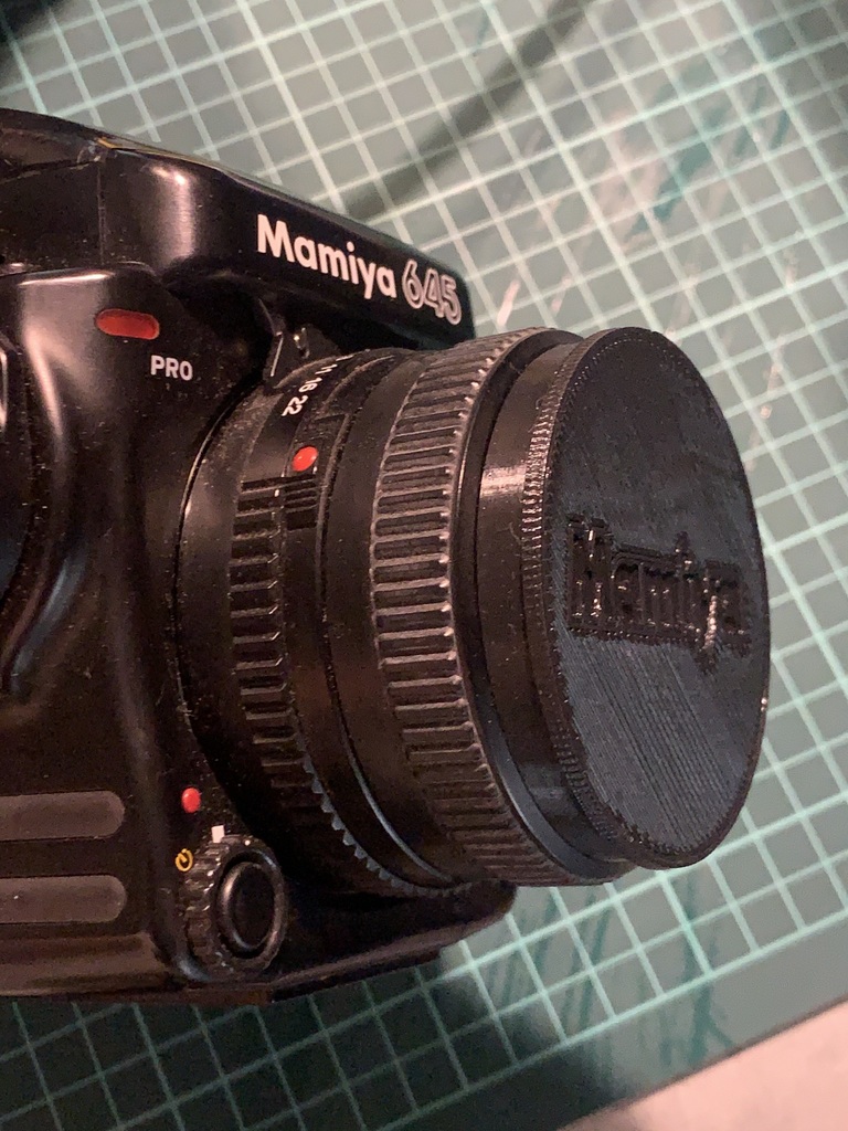 Mamiya 645 lens cover