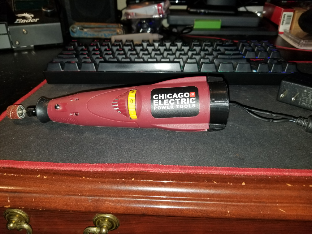Chicago Electric Rotary Tool Battery Pak/Plug Converter