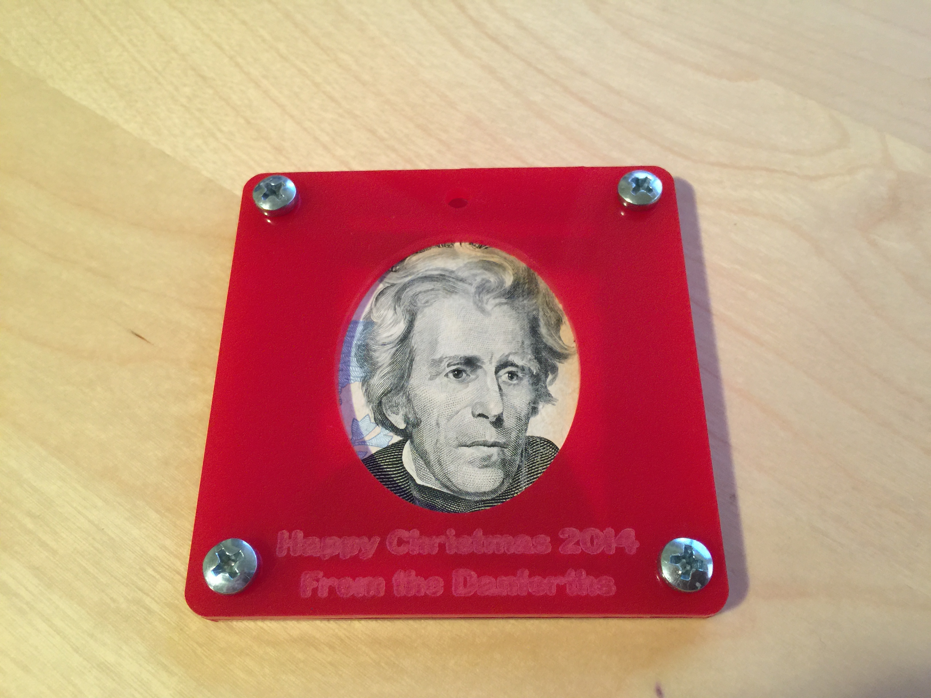 Lil' Maker's Christmas Money Holder / Portrait Ornament