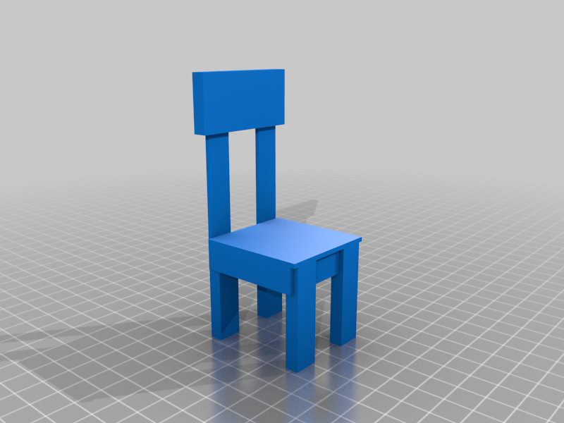 The Chair V1 (real size - customizable)