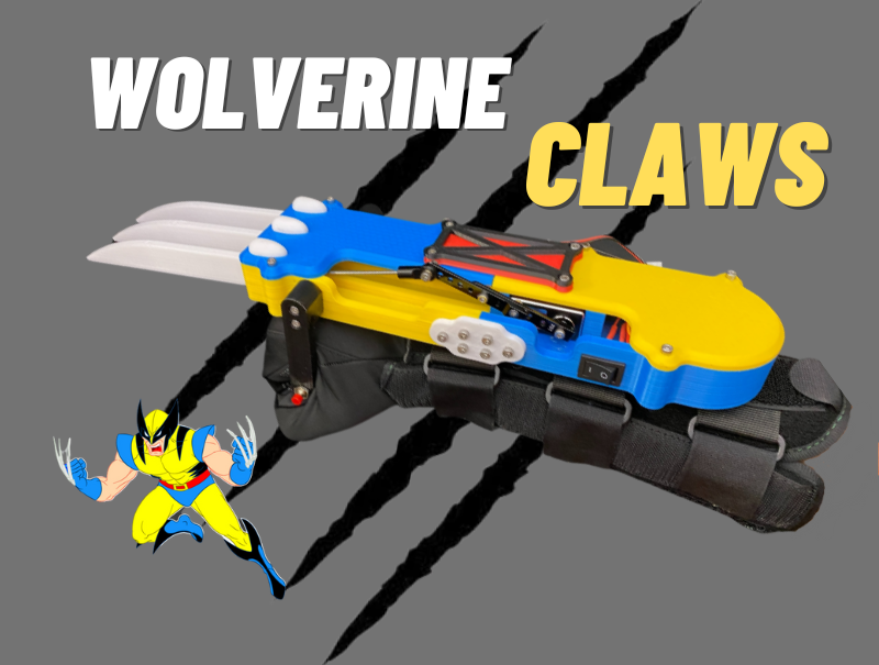 Electronic Wolverine Claws