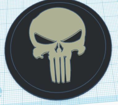 Punisher Modular Logo Insert