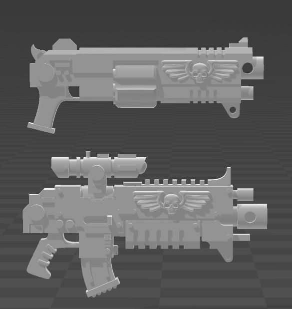 Revolving Bolt rifle