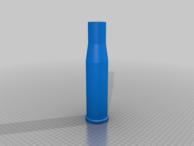 37mm M3 shell casing WW2 full size