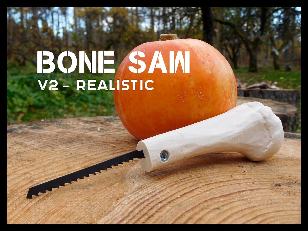 Pumpkin-Carving "Bone Saw" (Realistic)