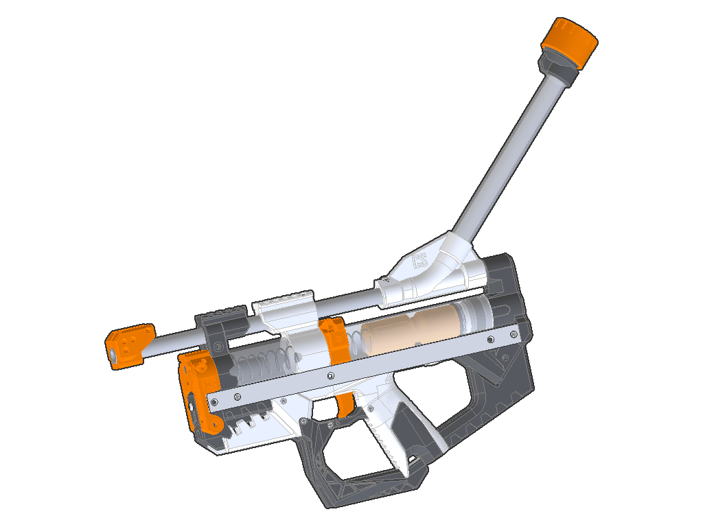 Piranha 2 - Push-To-Prime Blaster