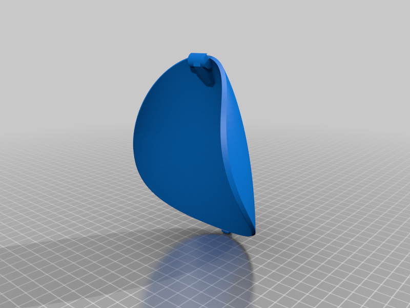 water rocket nose cone with cover