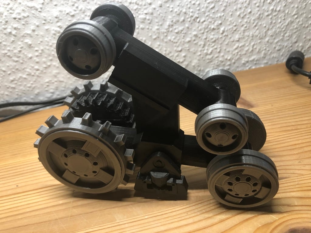 WALL-E modified chassis with ball bearings
