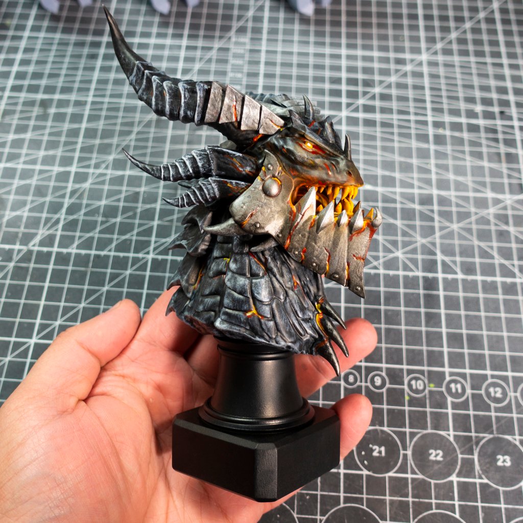 Bust Deathwing Dragon