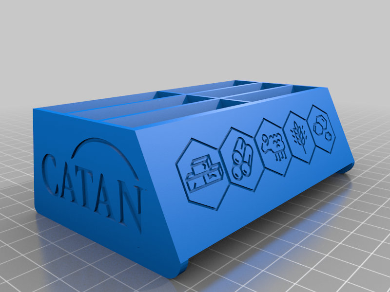 Catan Resources Card Holder
