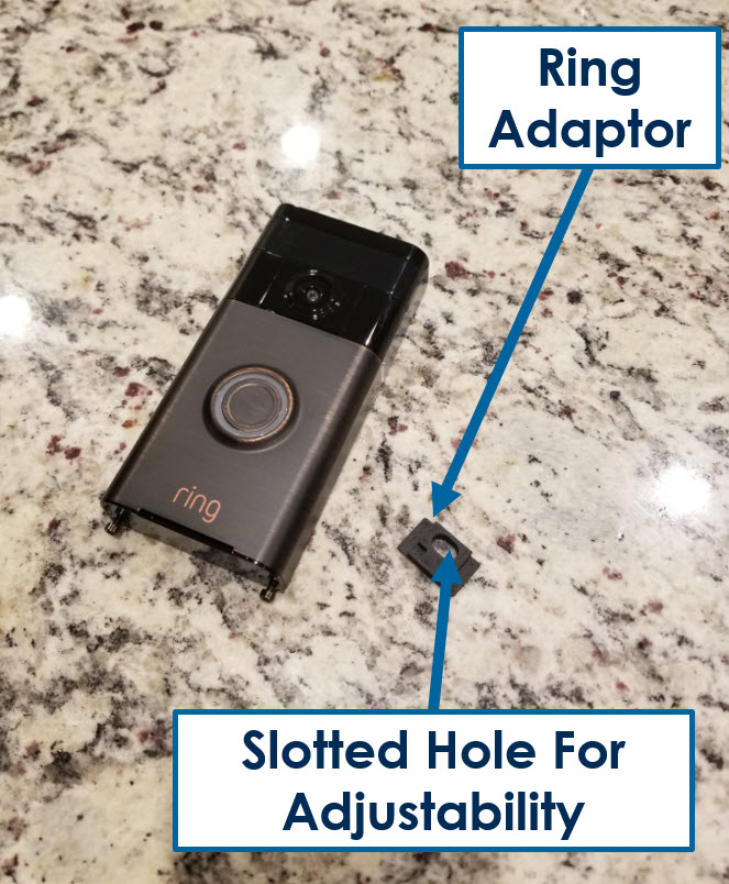 ZE Ring Video Doorbell Adaptor