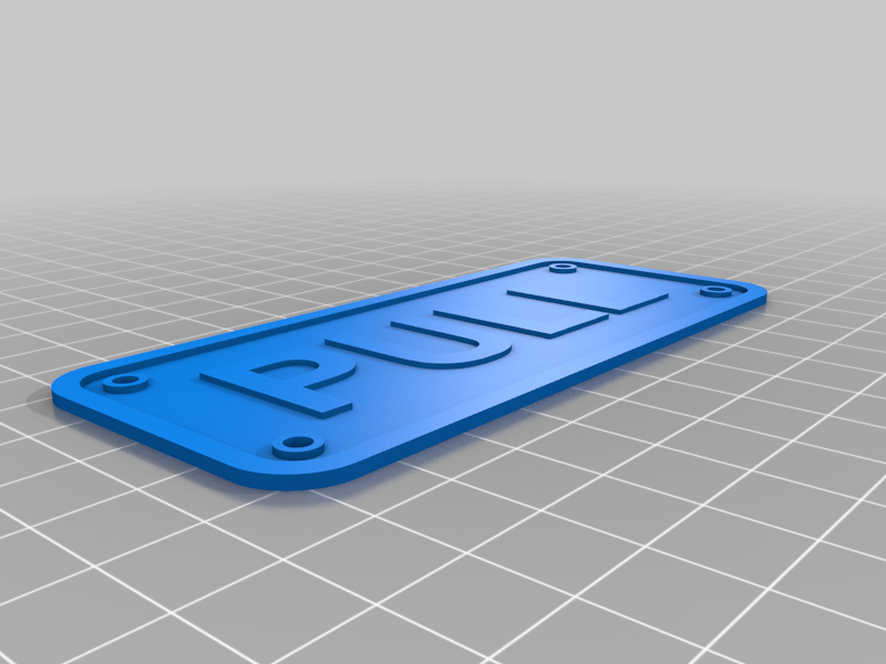 Push Pull Signs