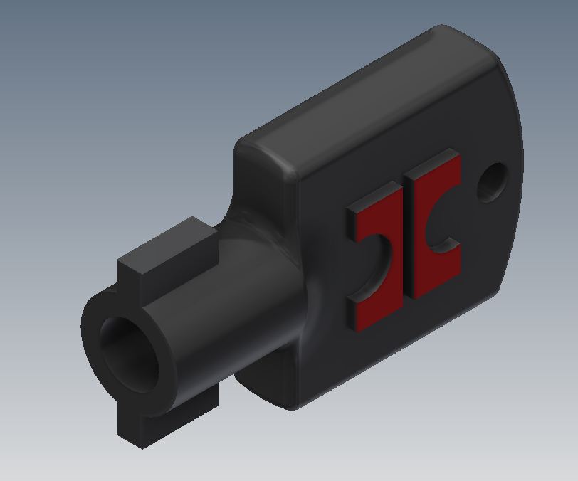 8mm double bit key