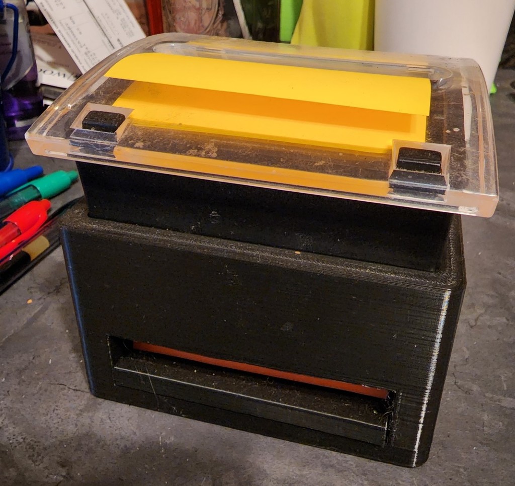 Post-It Note Stack Dispenser