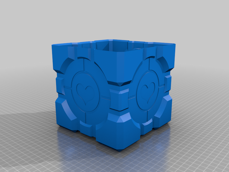 Weighted Companion Cube Box