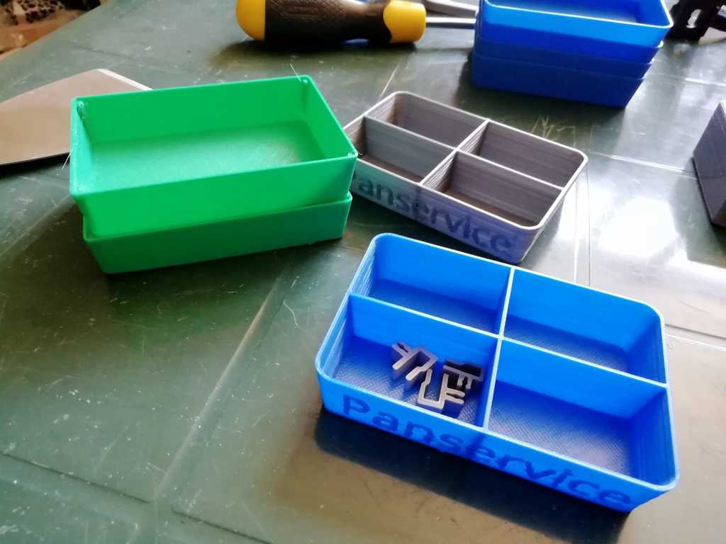 Small parts containers