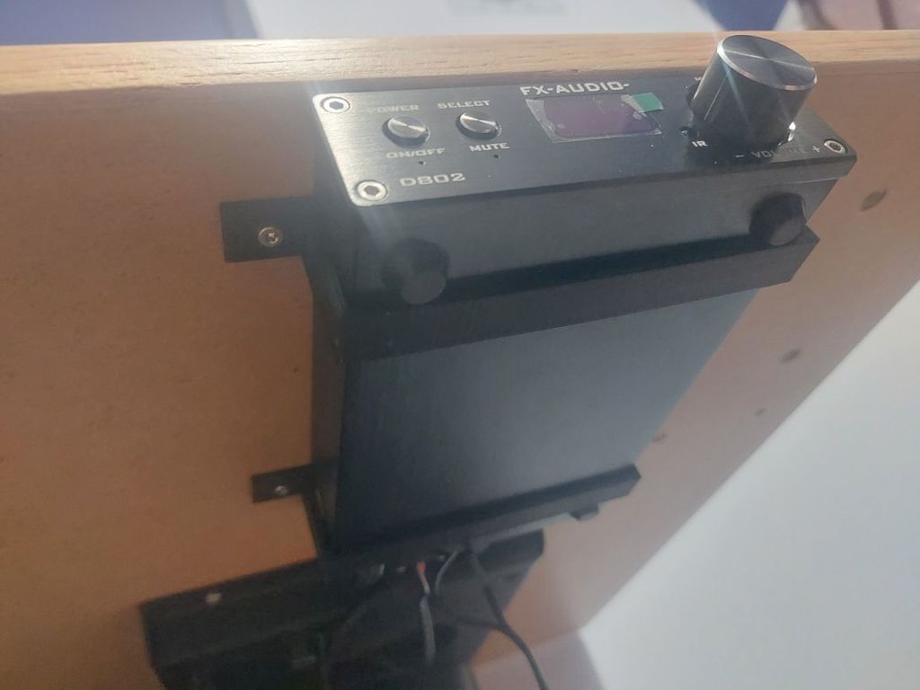 Fixing fx-audio D802 under desk