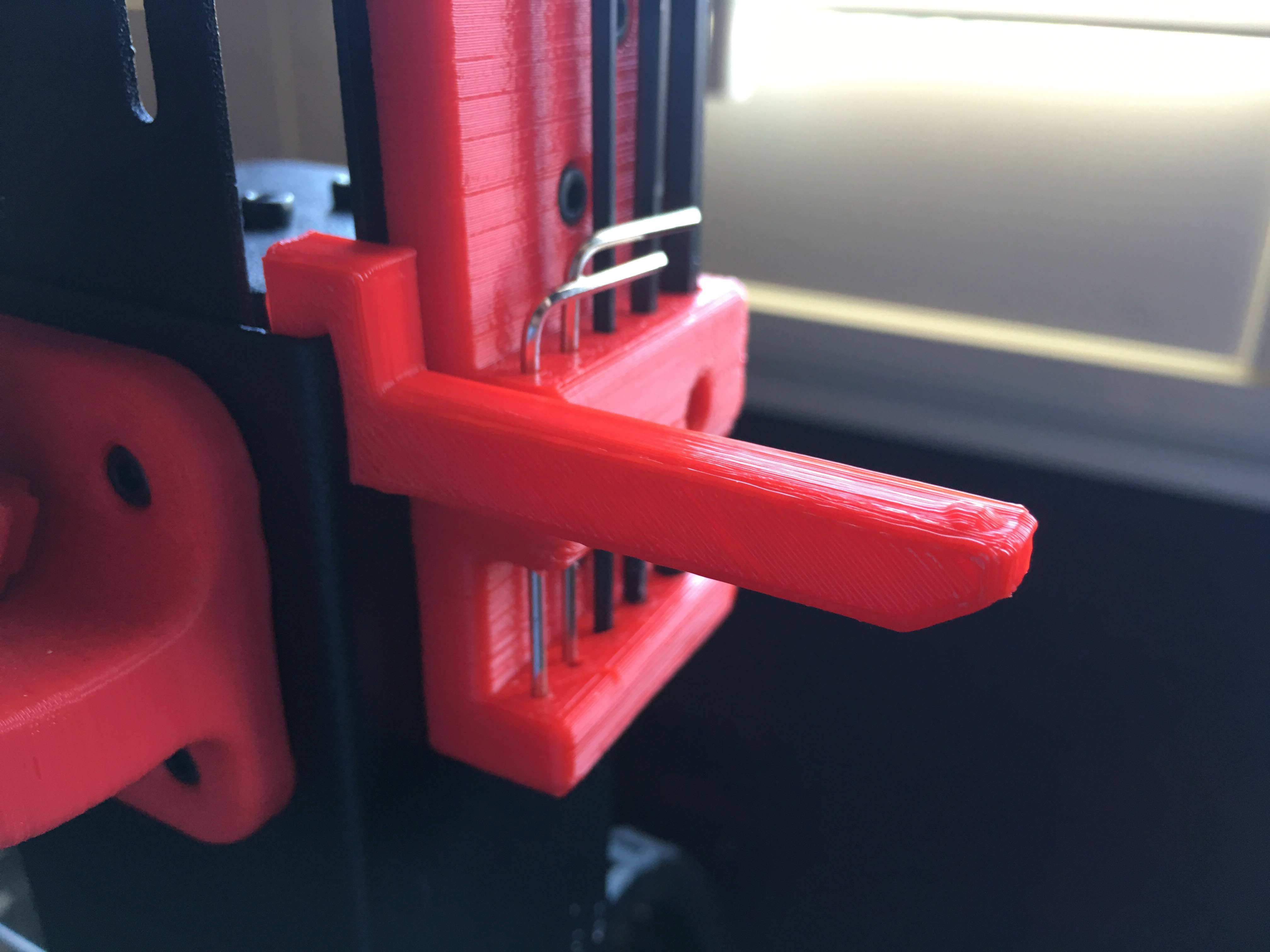 Extended Scraper Hook for Wanhao i3