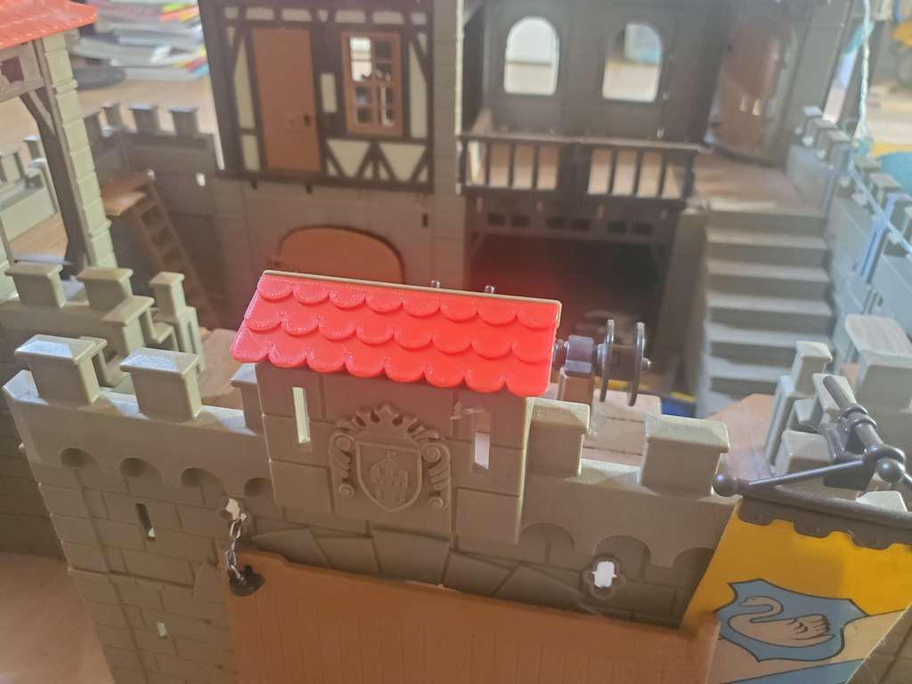 Playmobil castle roof tiles