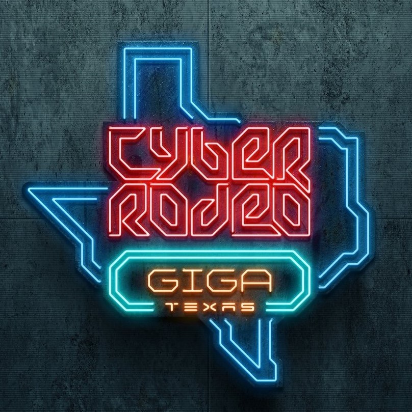 Tesla Cyberrodeo Giga Texas Logo