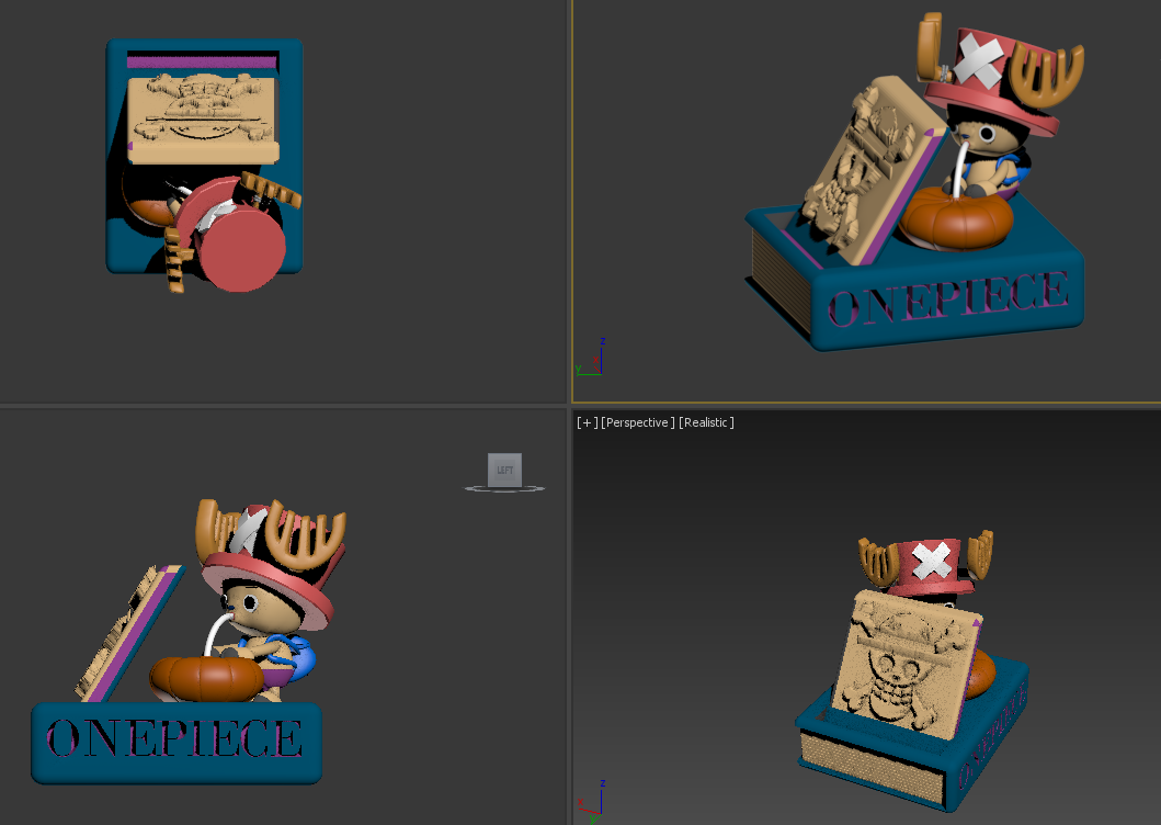 One Piece Chopper cellphone stand1