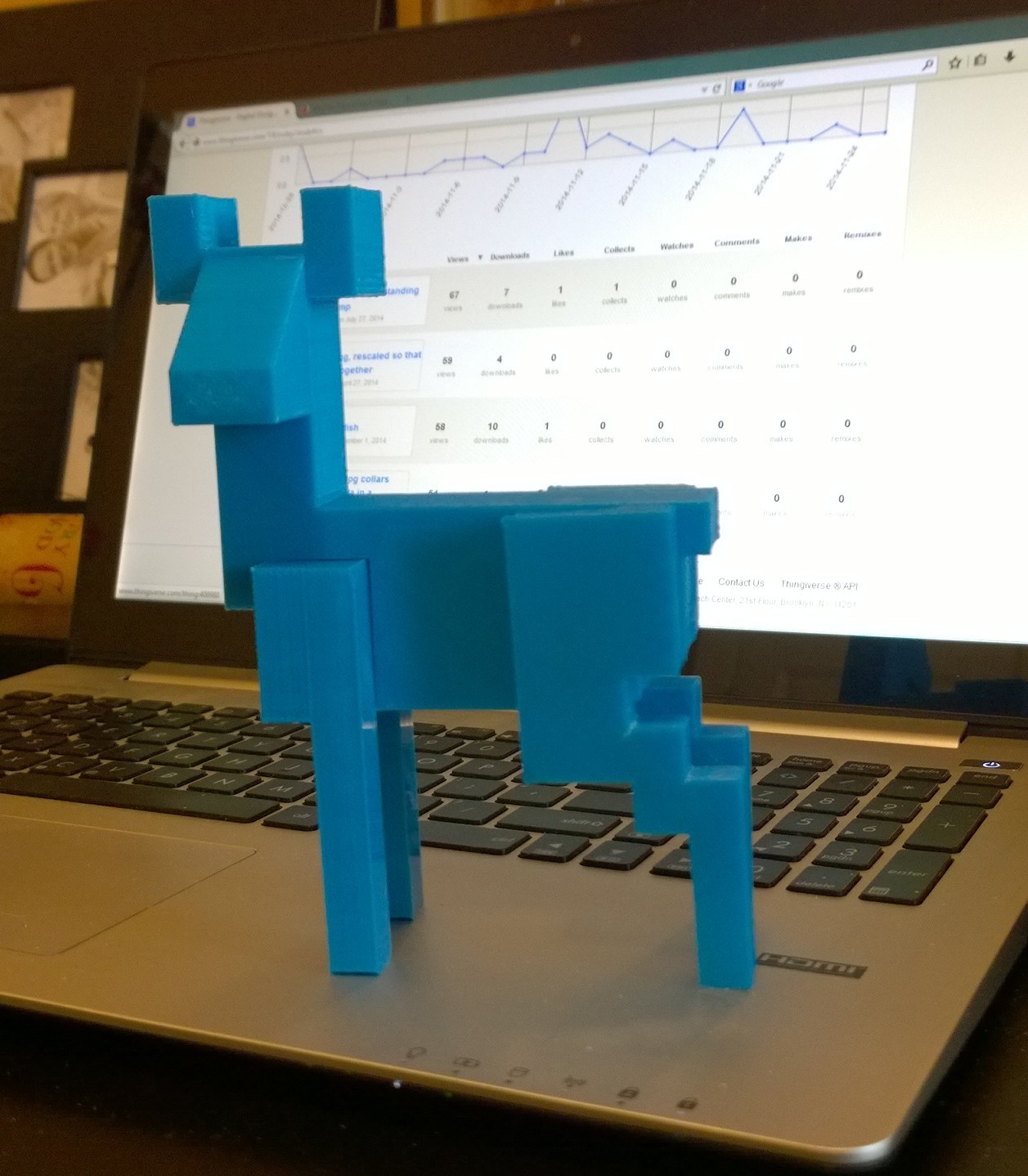 Deer sculpture