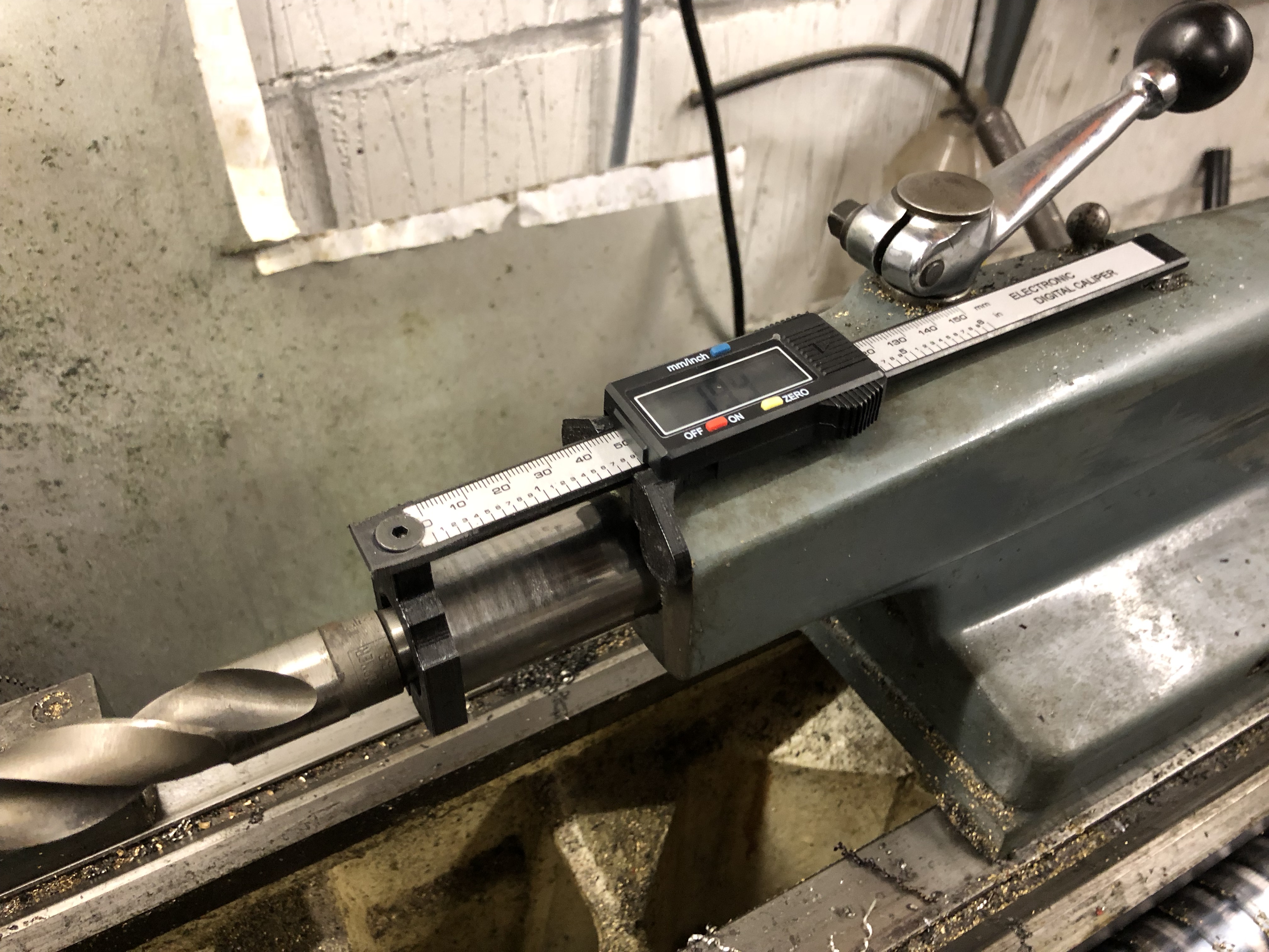 Lathe Tailstock DRO