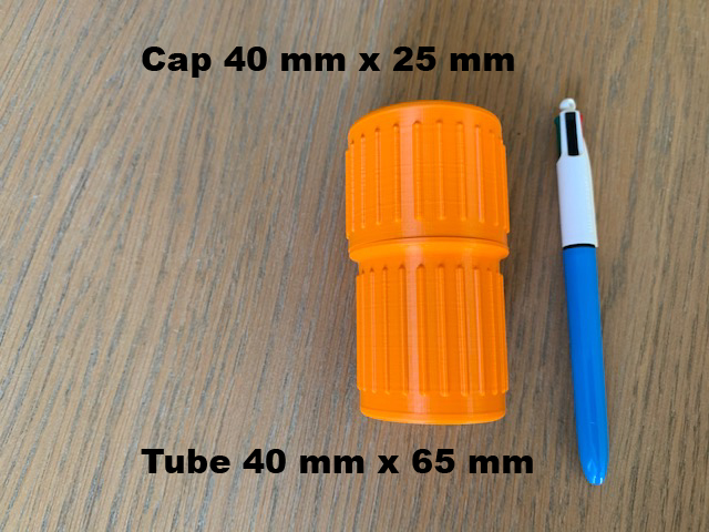  Tube with screw cap - Different size