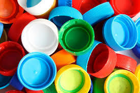 Cylindrical box for plastic bottle cap