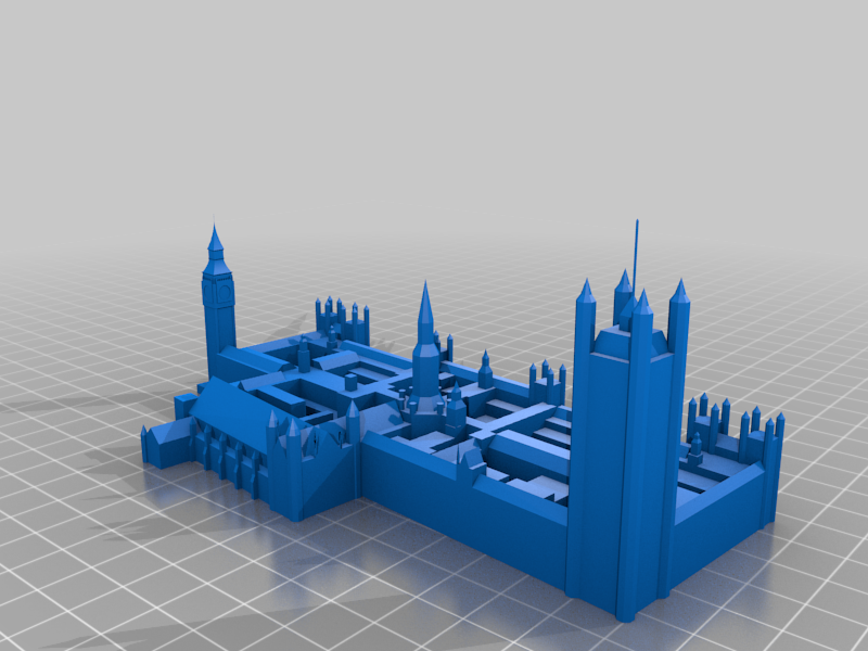 Houses of Parliament (fixed stl)