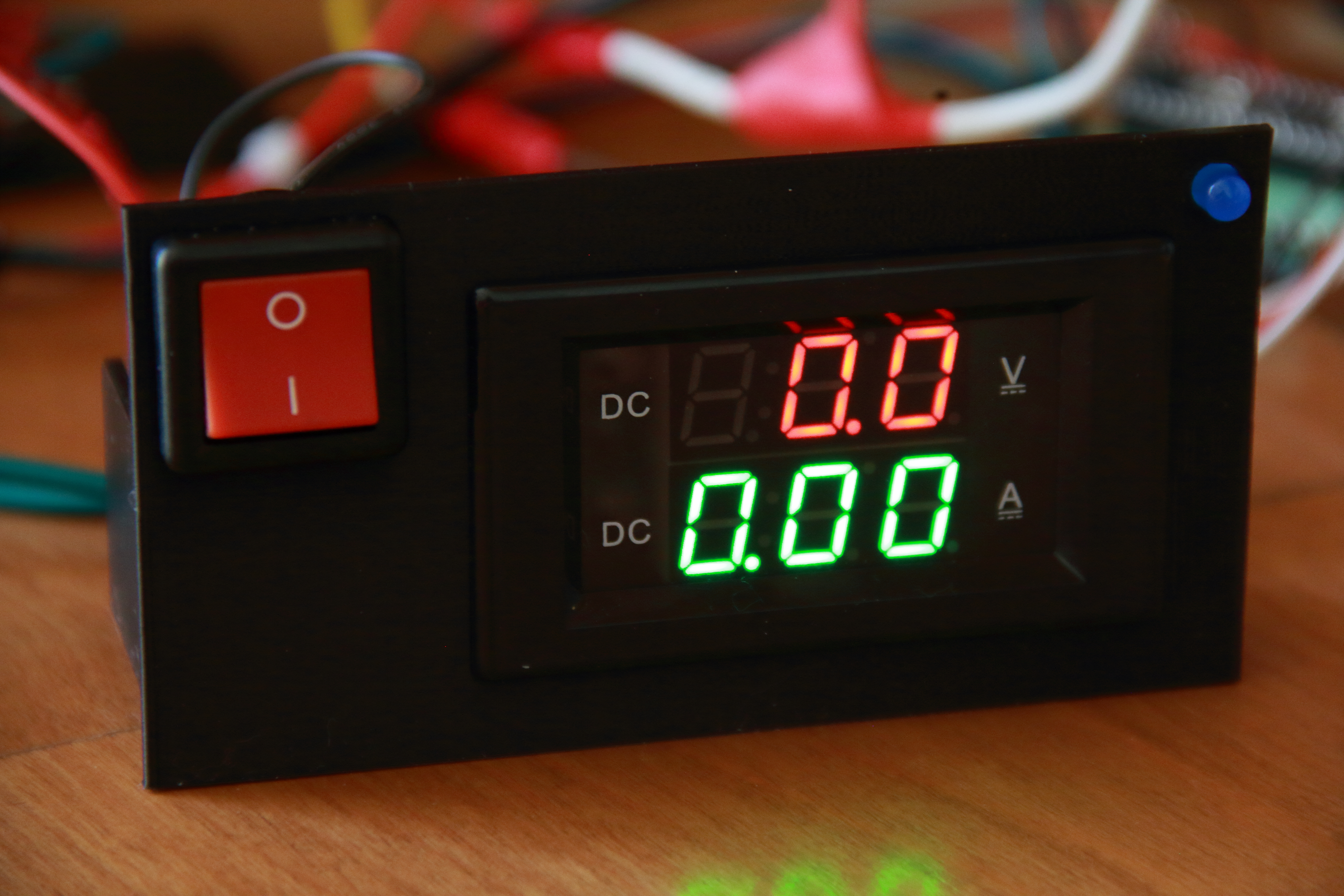 YB4835VA Double Display Volt/AMP Meter