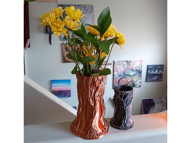 Vase With Trees