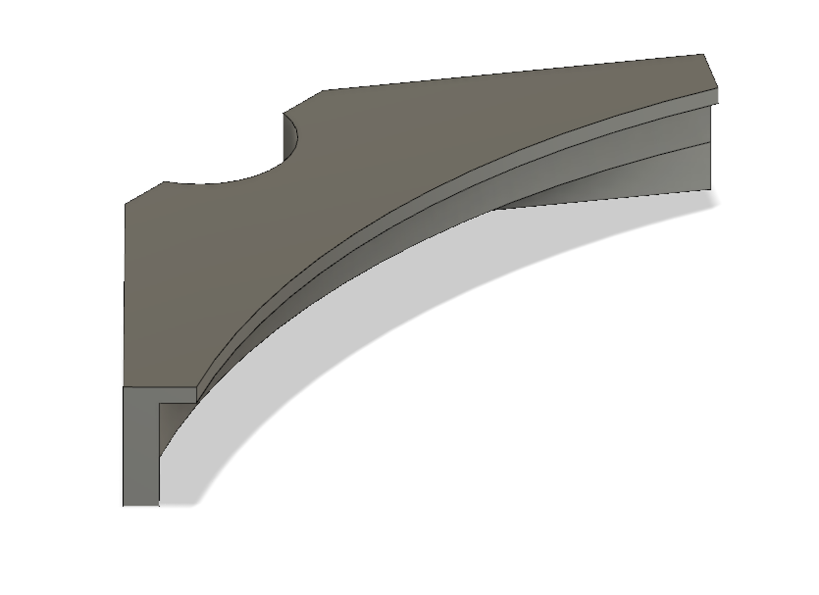 Glass Spacer for MP Mini Delta