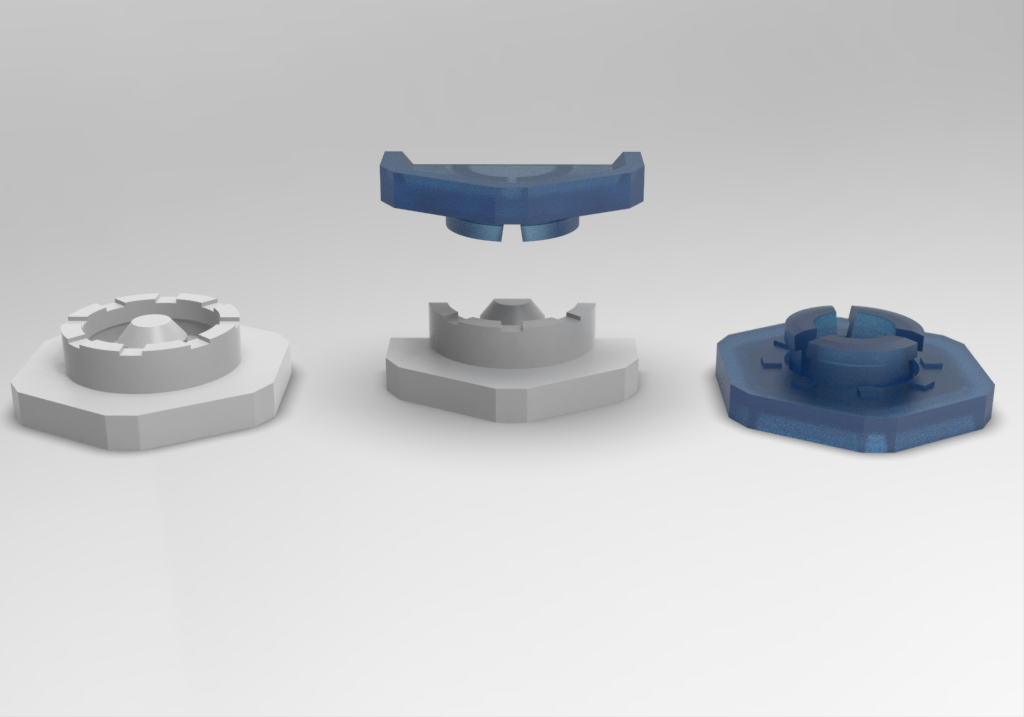 Rotational Joints for cardboard crafting