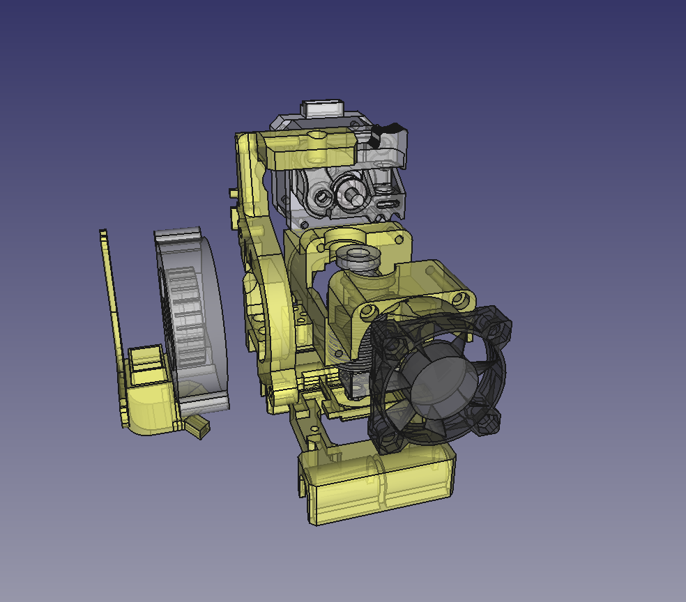 E3D V6 hot-end single and dual adapter for Replicator 1, 2 or Clones