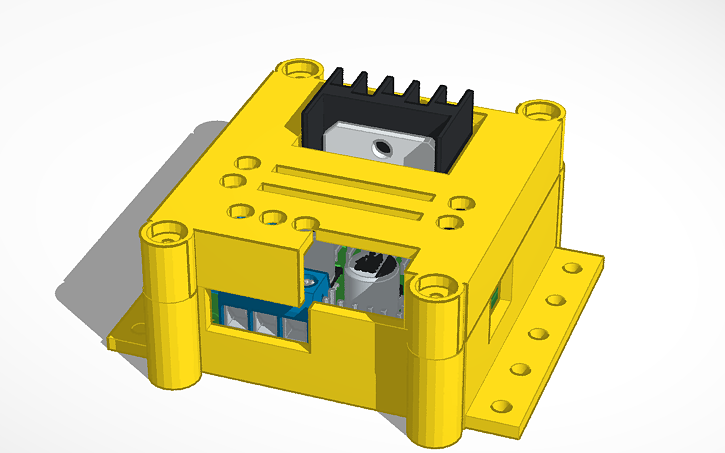 L298N Dual H-Bridge Case