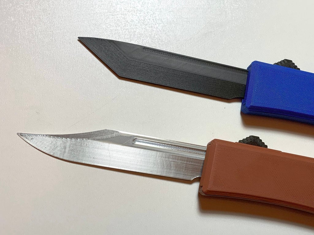 Alternate blades for OTF switchblade
