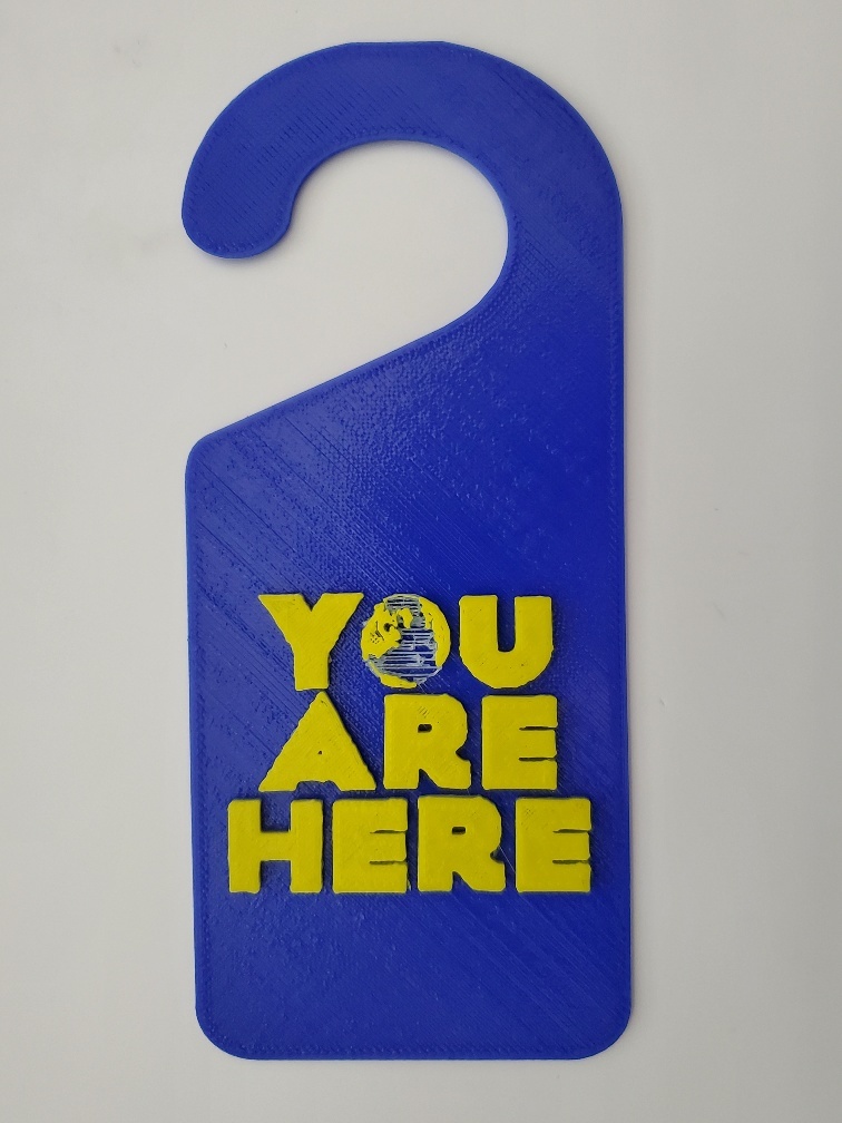 Come From Away You Are Here Door Hanger