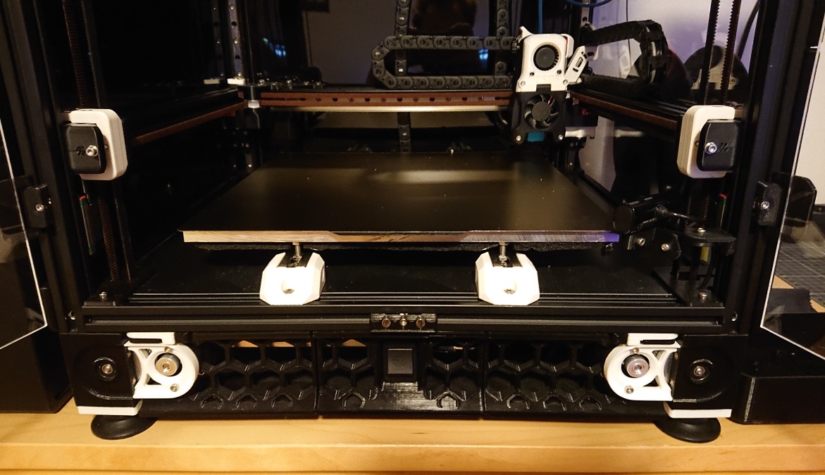Voron 2 bed frame brackets / 2020 extrusion connectors