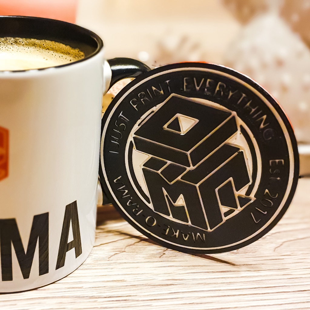 Make-o-Rama Coffee Coaster