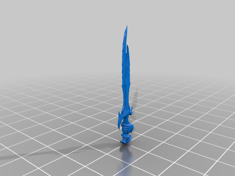 Daedric Greatsword now with hand for use with you know what.