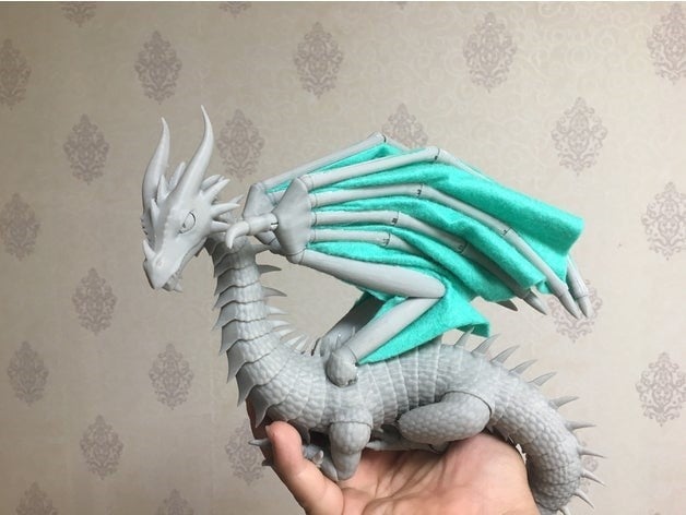 Articulated Dragon Seven - Supportless by Kay815 - Thingiverse