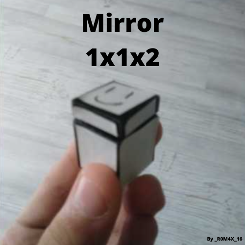 1x1x2 Mirror Rubik´s Cube