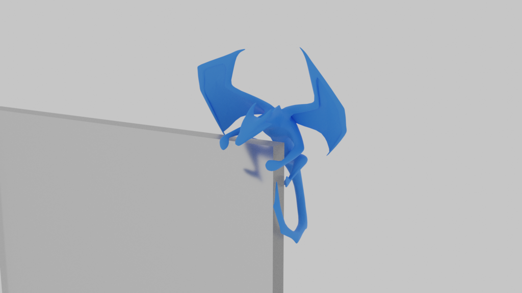 Dragon that hangs on your monitor, v2