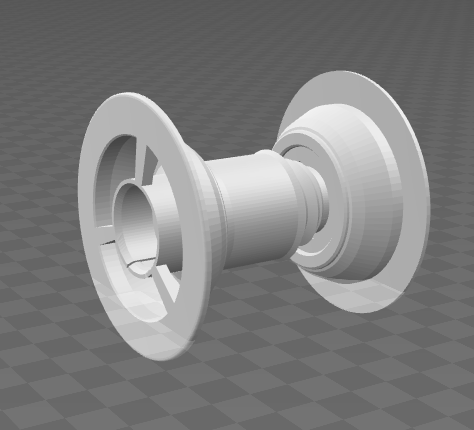 Threaded Spool Hub