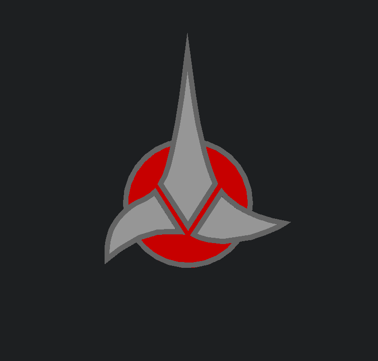 Klingon badge