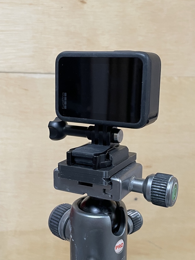 Action Cam (GOPRO/OSMO) Mount for Benro/Arca Swiss Tripod