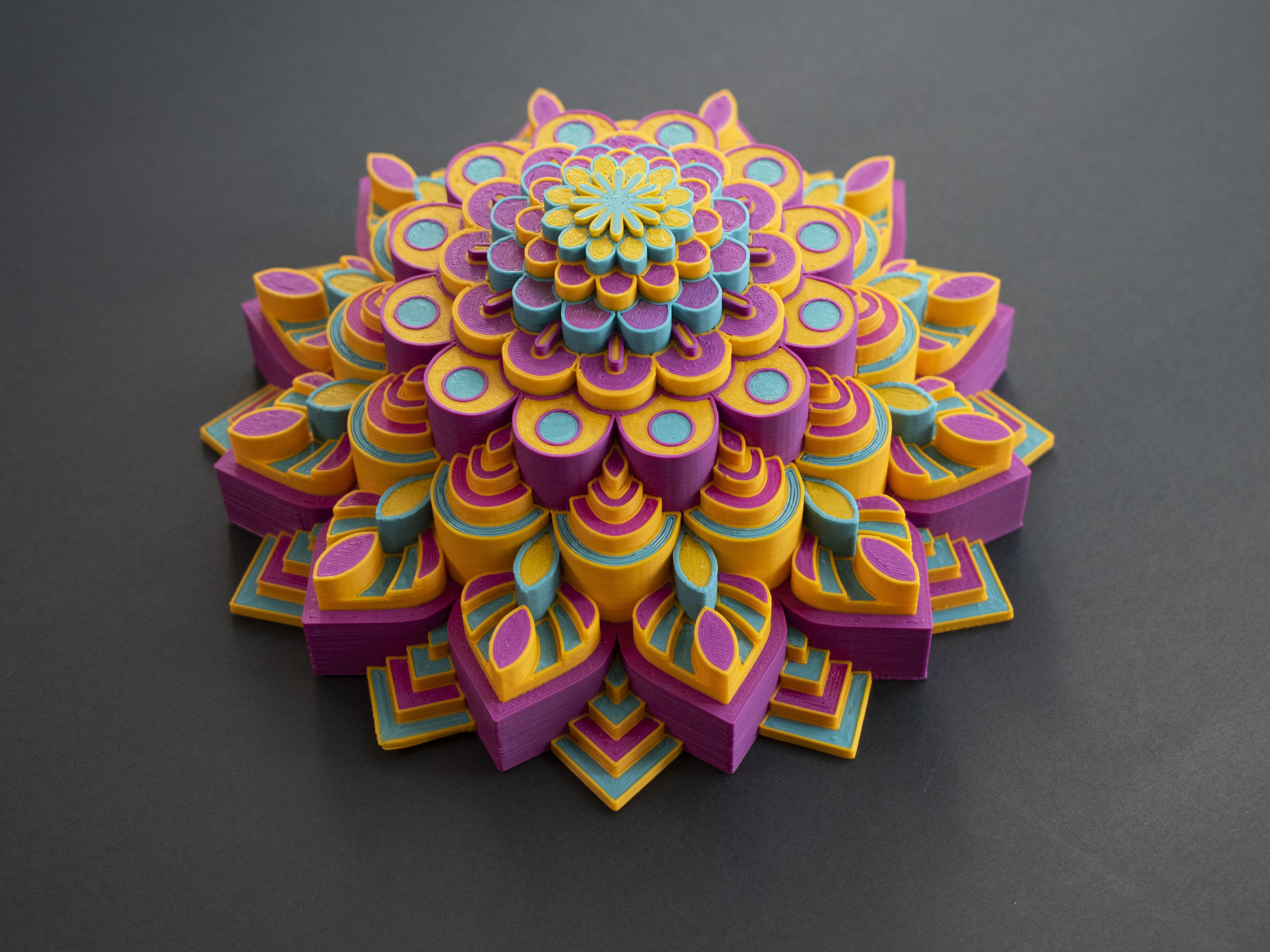 Multi-Color Mandala